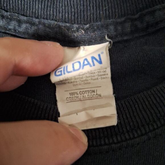 Vintage Big Rig Trucks 'Asphalt Pirate' Graphic Trucker T-Shirt Size Small Black - Picture 6 of 11